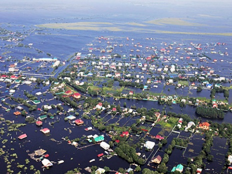 Наводнение причинило Приамурью ущерб  на 40 миллиардов рублей