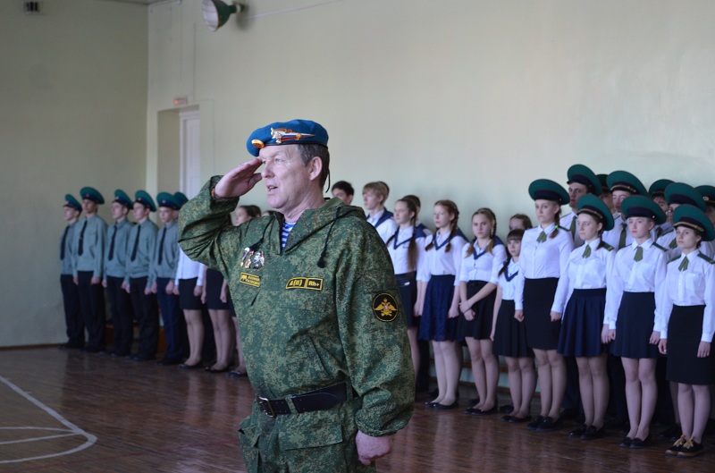 Военно-патриотический клуб «Рубеж»: присяга принята