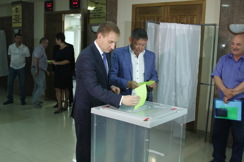 Кандидатом на должность губернатора Амурской области от «Единой России» стал Александр Козлов