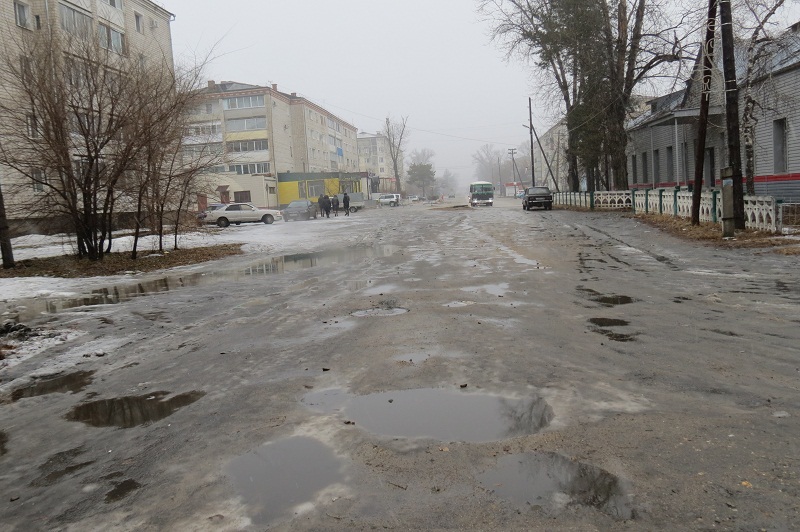 На улице Первомайской планируется устройство тротуара