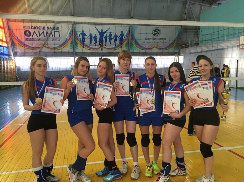 Шимановские волейболистки - победители турнира