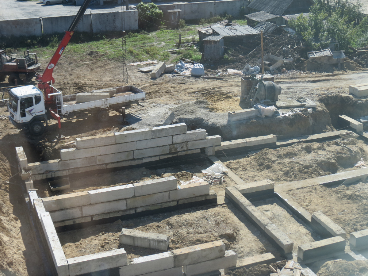 В Шимановске строится новое жилье