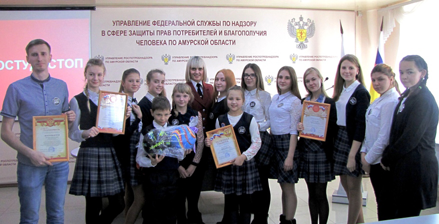 Видеоролик школьников из Шимановска  победил в конкурсе «#ГРИППУ НЕТ»