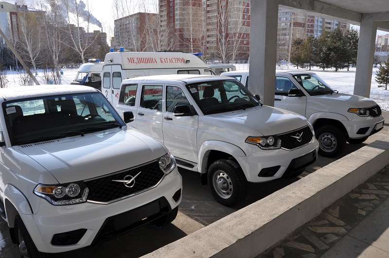 Районные больницы Приамурья получили новые машины