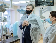 Василий Орлов: «Такого ремонта не было за всю  историю Амурской областной клинической больницы»