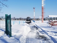 Стадион востребован и зимой