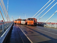 Строительство российской части моста через Амур финишировало