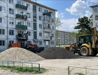 В городе начались работы  по программе «1000 дворов»