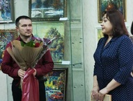 В краеведческом музее  открылась персональная выставка картин Алексея Шабанова