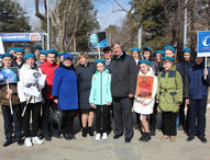 Шимановская делегация приняла участие в праздновании Дня космонавтики на «Восточном»