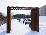 Завершилось благоустройство Парламентского сквера