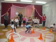 Спортивные соревнования в детском саду